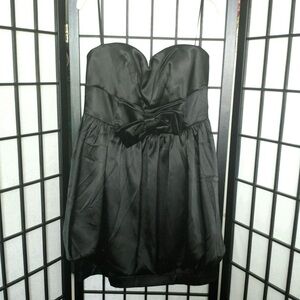 Black Formal Satin Dress